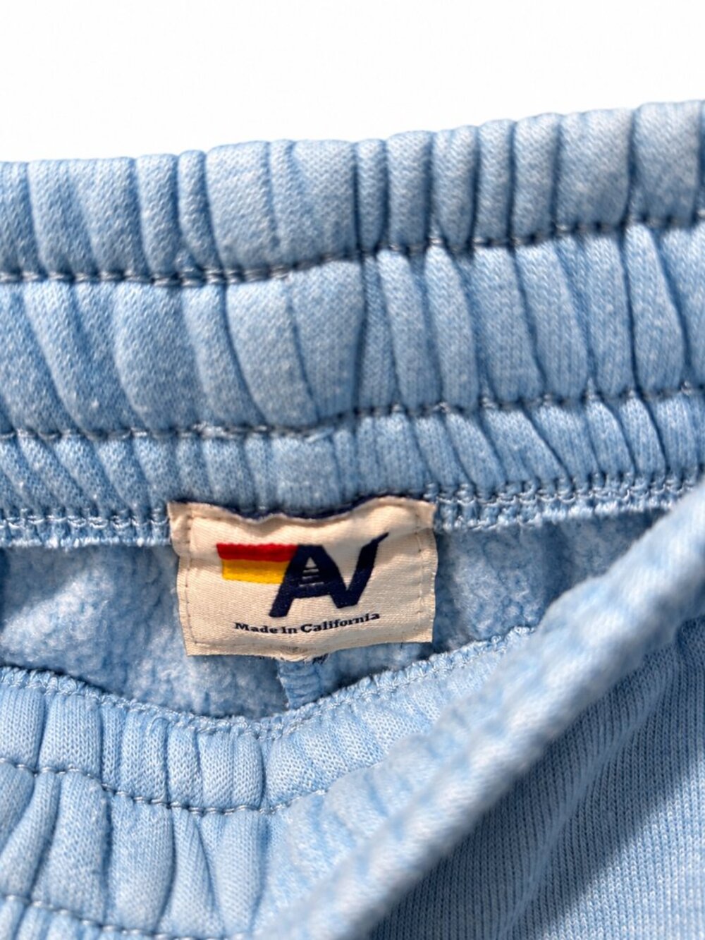 Aviator Nation Women's Light Blue Lightning Bolt Shorts Size XS - Picture 2 of 3